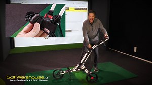 Question: What could be the best value, most fully-featured push trundler in NZ right now? Answer: Watch the video ;) #GolfersHelpingGolfers | Golf Warehouse NZ