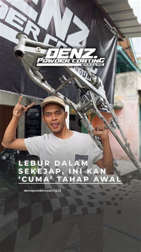 CUMA: Menyemprot Denz Powder Coating