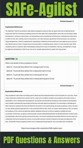 SAFe-Agilist Exam Questions | Leading SAFe 6.0 Agilist Practice Test