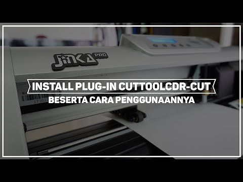 Tutorial Install Plug-in CutToolCDR-Cut Beserta Cara Penggunaannya | Bengkel Print Video Tutorial
