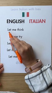 1.2M views · 38K reactions | Learn Italian  | Learn Italian with Ines | Facebook