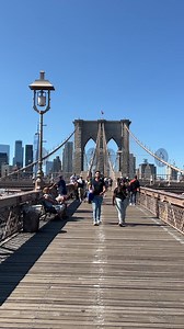 555K views · 10K reactions | Come walk the Brooklyn Bridge with me #NewYork | New York - NewYork.co.uk | Facebook