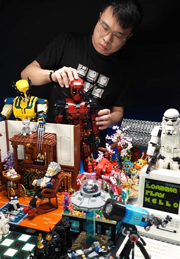 My Top 10 LEGO MOCs of 2024, and which one is your favorite? Please leave a comment below and let me know! #lego #legomoc #legotiktok #legos #legotiktoker #legomocs #legomoccontest #legomocbuild #legobricks #legobuilds #moc #creative #creator #asmrtiktoks #legoideas #satisfying #2024