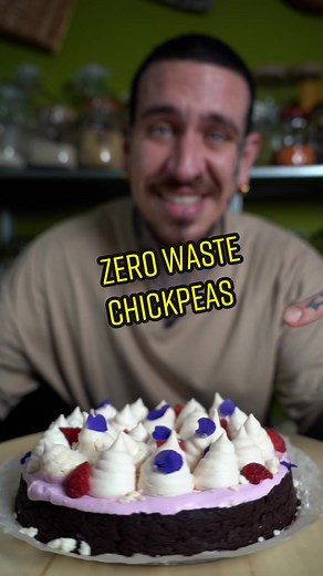 Delicious Zero Waste Chickpeas Cake Recipe