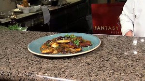 Chef Freddy joins us with a recipe for Eggplant in garlic sauce
