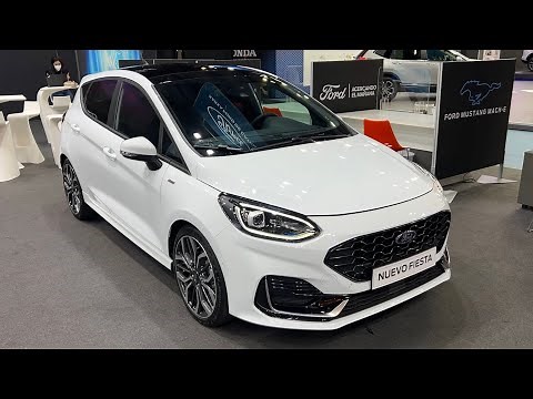 New FORD Fiesta 2022 Facelift - DIGITAL COCKPIT with different views & details (ST-Line)