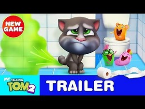 Bathroom Buddy - My Talking Tom 2 - Official Trailer #3 || New Tom funny || Tom 2 || Enjoy 2