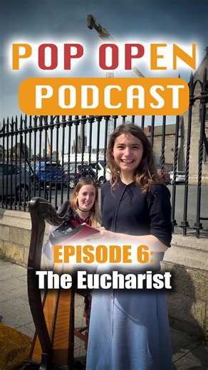 19 reactions | New episode of the Pop-Open Podcast! Neil and Áine are joined by Br. David as they discuss the Eucharist, the source and summit of the Christian Life ✝️ To watch, simply scan the QR Code in the video or visit ‘Irish Dominicans’ on YouTube, link in bio! | Irish Dominicans | Facebook