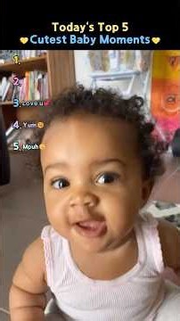 Heart Warming Reaction When Baby Does This🥹😍