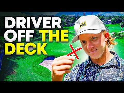 👑 The DOD King 👑 Teaches How to SMASH Driver Off the Deck