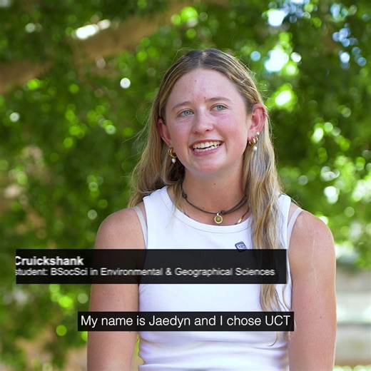 3.3K views · 39 reactions | [VIDEO] With a beautiful campus, vibrant student life and an inspiring environment, UCT is the perfect place to start your journey. #ChooseUCT Watch the full video: https://qr.codes/ENHV0Q Apply now: https://applyonline.uct.ac.za | University of Cape Town | Facebook