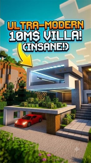 Building the Sleekest Billionaire Mansion in Minecraft