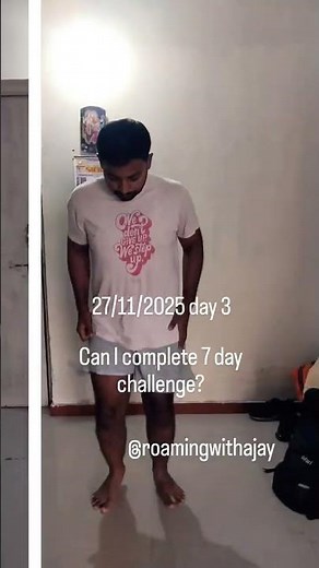 A 7 Day challenge can I complete?3 day successfully completed #success #complete