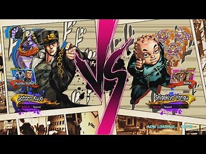 JOTARO KUJO vs SHIGEKIYO YANGU - JoJo's Bizarre Adventure All Star Battle 2013