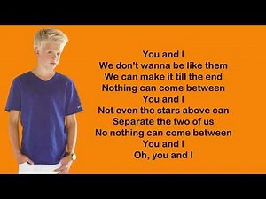 One Direction - You And I (Carson Lueders Cover) Lyrics