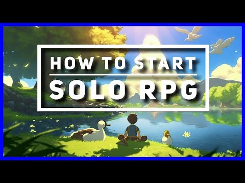 How to Start Solo RPG - Where to Begin? #ttrpg
