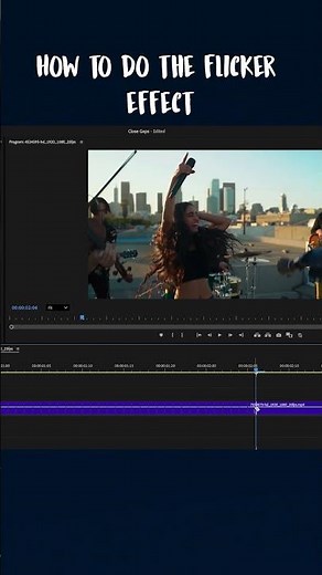 Flicker Effect in Premiere Pro ⚡ (Quick Tutorial)
