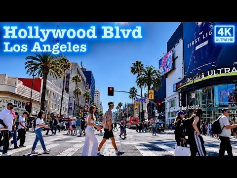 Driving the Entire Hollywood Blvd 4K | Hollywood Walk of Fame, TCL Chinese Theatre & Los Angeles