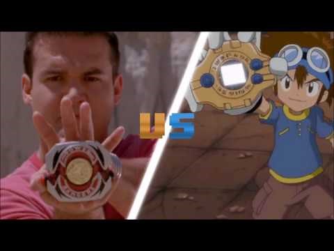 Mighty Morphin Power Rangers DIGIMON