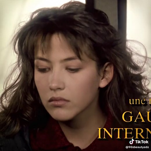 Sophia Marceau's Stunning Beauty in 1980s French Cinema
