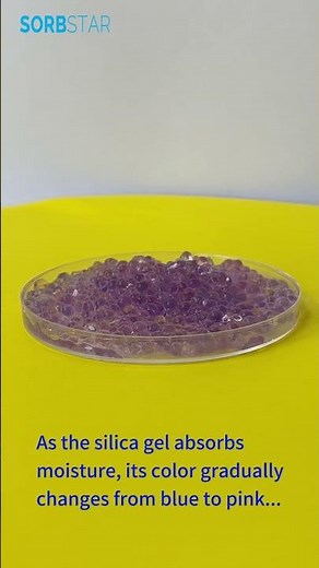 Magic Particles - Blue Silica Gel Beads #desiccant #moisturecontrol #silicagel #factory