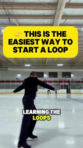 Most skaters rush the loop and lose control. Start from two feet, feel the edge, build the position first — then jump. Want more simple breakdowns like this? Comment what you struggle with 👇 #loop #skating #figureskating #figureskater #learntoskate