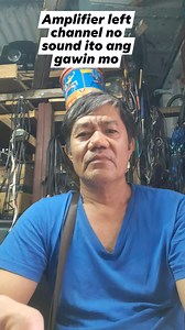 Amplifier left channel no sound ito ang gawin nyo #electronics #technician #soundsystem #tutorial #amplifier #reelsvideoシ #videoreelsfbreels #repair | Alfredo Pandan