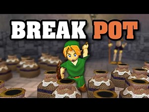 How fast can you break a pot in every Zelda game?