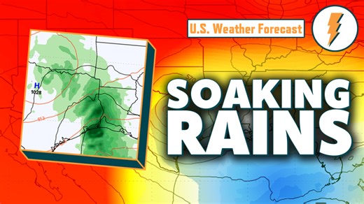 Slow-moving storm developing in the South