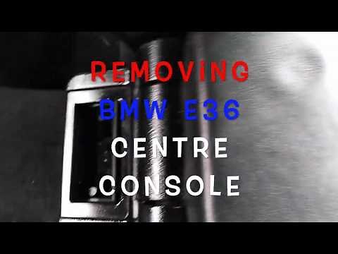 How to Remove BMW E36 - 3 Series Centre Console