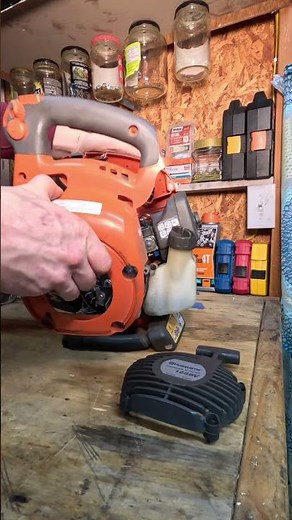 Leaf blower repair you need to know if you run ethanol fuel. Husqvarna carburetor cleaning.