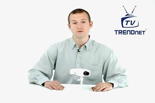 TRENDnet ProView PoE Network Surveillance Camera with 16x Digital Zoom TV-IP512P (White)