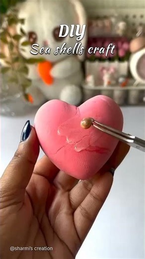 DIY sea shell craft # with sea shell # craft #apna291