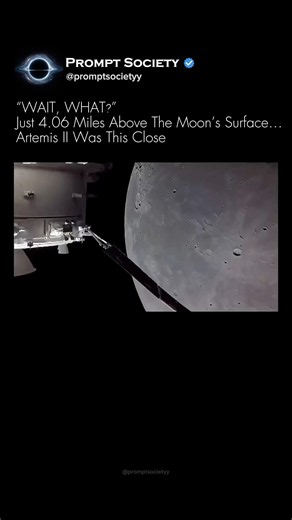 Artemis II Captured The Closest View Of The Moon In 54 Years! 🌕🚀 #artemis2 #nasa #moonflyby #space