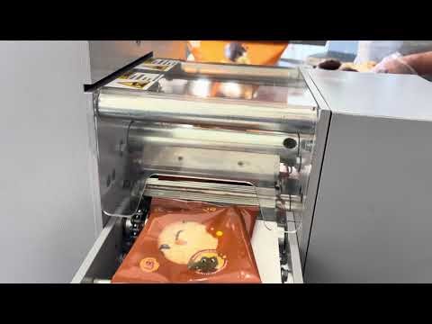 MÁQUINA EMBALADORA FLOW PACK CSS 60 FC EMBALANDO COOKIES!