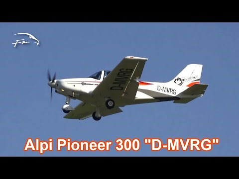 ▶️ Busy Runway: Arrival Alpi Pioneer 300 "D-MVRG" at Teuge Airport