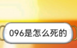 096怎么死的？