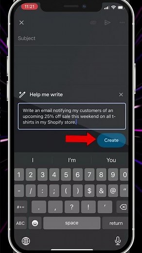 Write Gmail Emails with AI #googleai #gmail