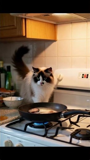 MasterChef Cat #catshorts #cats #catvideos #catlife #catlife #MasterChef #catholic