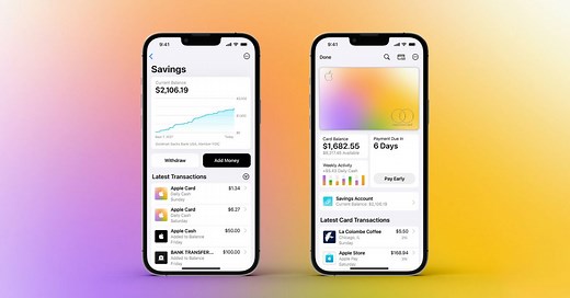 iOS 16.1 adding Apple Card savings account, key sharing
