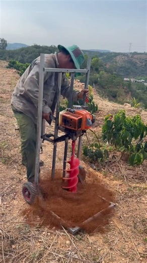 DIY Ground Auger Machine for Farmers | Kheti Ke Liye Zabardast Experiment 🚜