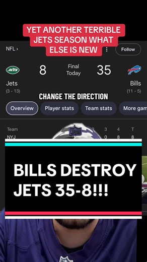 Bills Dominate Jets with 35-8 Victory