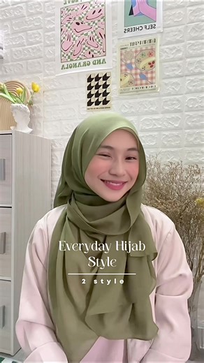 Everyday Hijab Style Tutorial by Yaya | Shawl Tutorial Yayaxx2