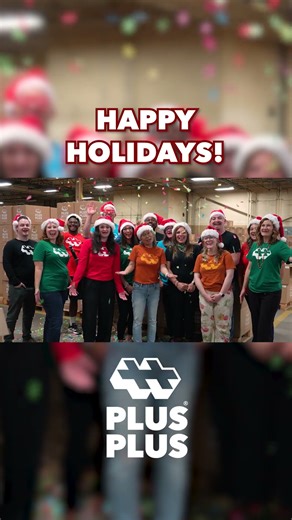 Happy Holidays from Plus-Plus! 🎄 #holidays #plusplususa