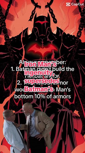 #fy #marvel #dc #ironman #vs #batman #armor #comics #comicdetective #comictok #foryou #foryoupage #fyp #fypシ #capcut