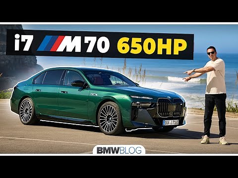BMW i7 M70 Review - Acceleration, Test Drive, 0-60 mph