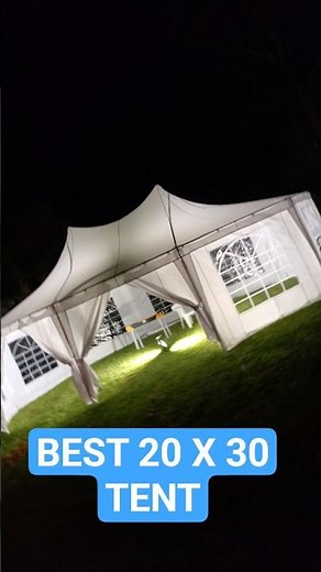 BEST 20X30 BACKYARD TENT
