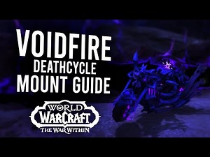 How To Obtain The VOIDFIRE DEATHCYCLE Mount In Horrific Visions! | The War Within