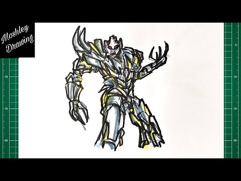 How to Draw Megatron - Transformers