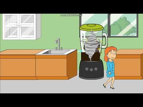 Caillou dies in hide and seek